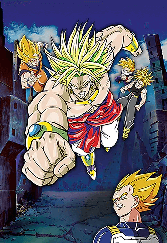 Dragon Ball Z Movie 08: Moetsukiro!! Nessen, Ressen, Chougekisen - بوستر